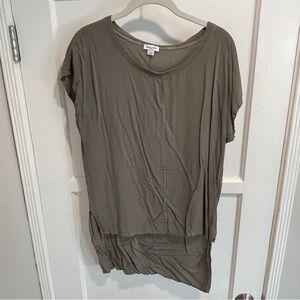 Splendid Women's Olive Long Sleeve Top